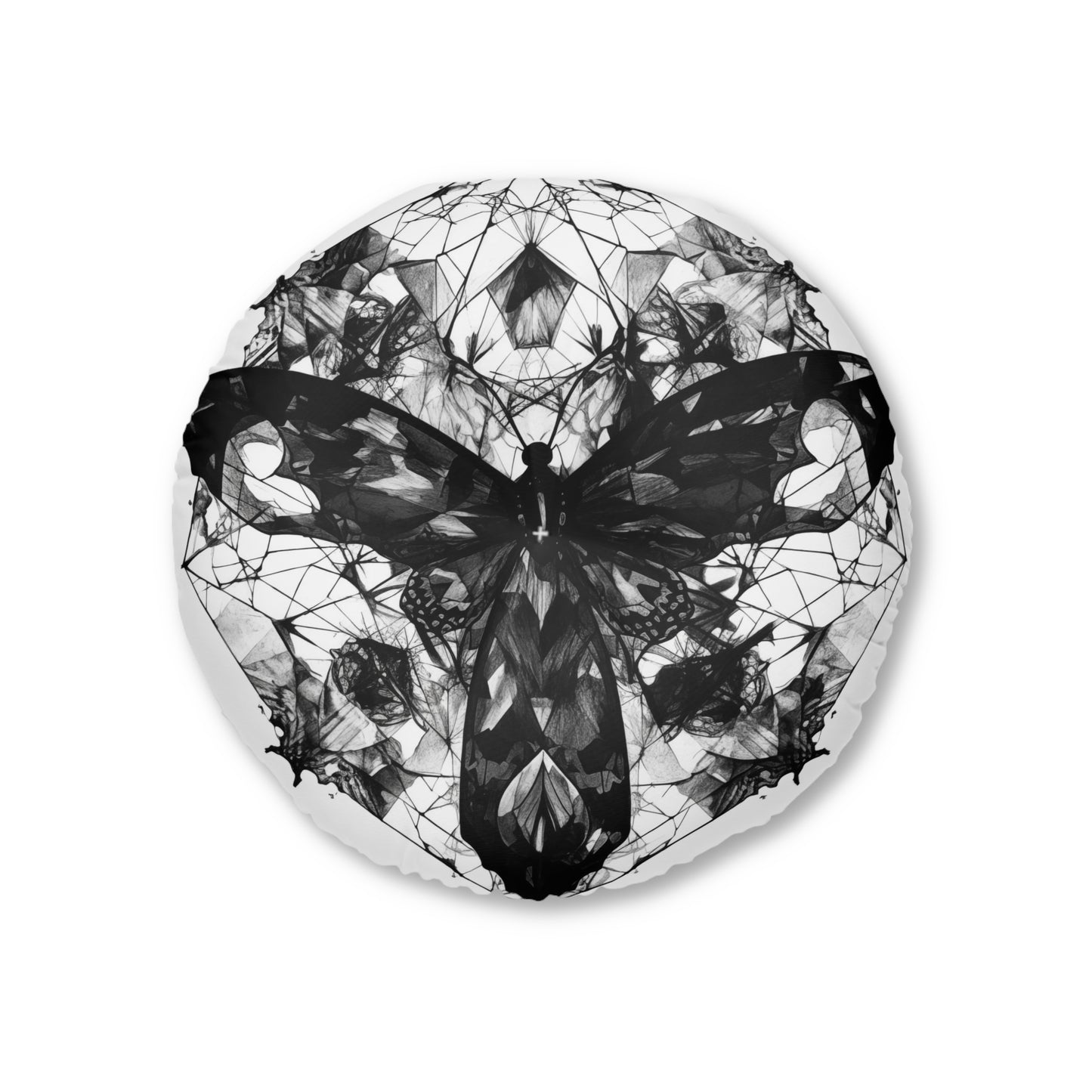 Tufted Butterfly Floor Pillow