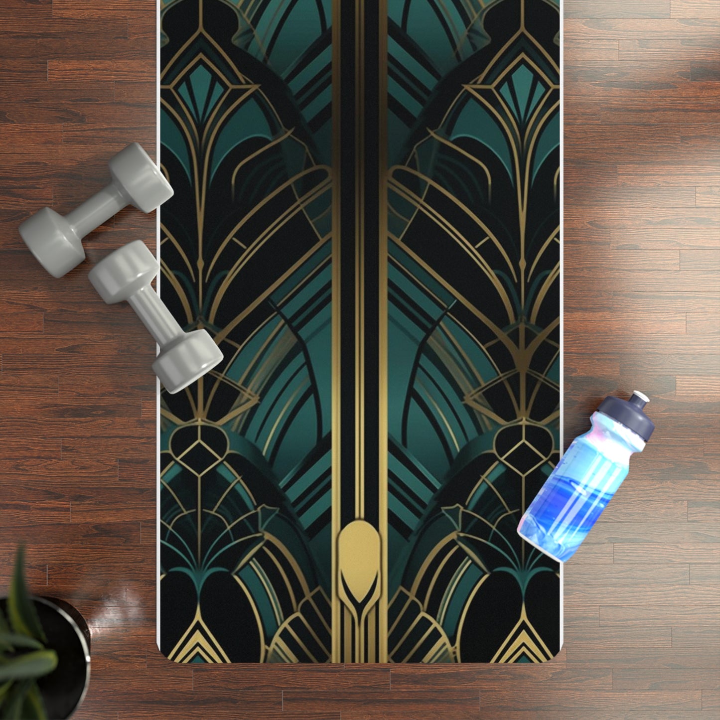 Art Deco Elegance Yoga Mat