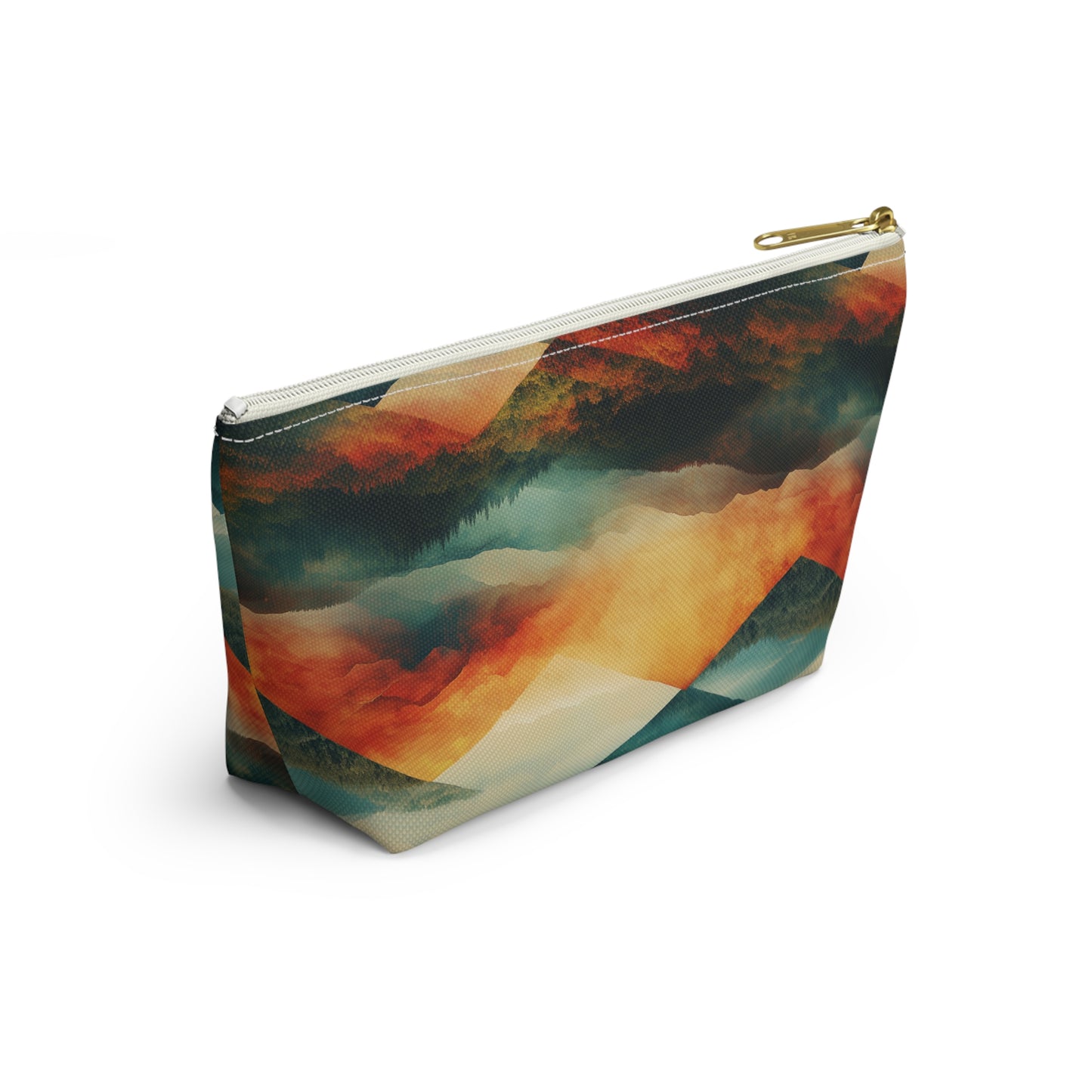 Mountain Landscape Accessory Pouch - Stylish Travel Organizer for Nature Lovers