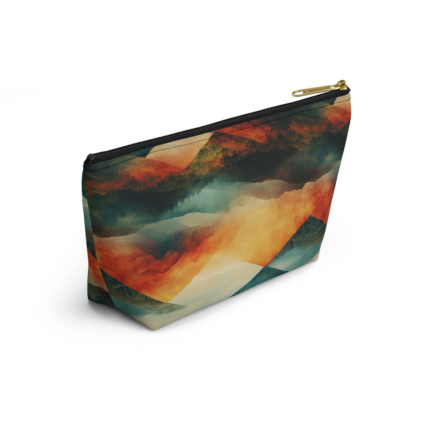 Mountain Landscape Accessory Pouch - Stylish Travel Organizer for Nature Lovers