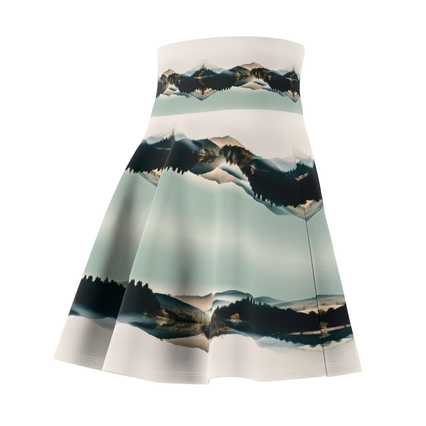 Mountain Reflection Golf Skirt