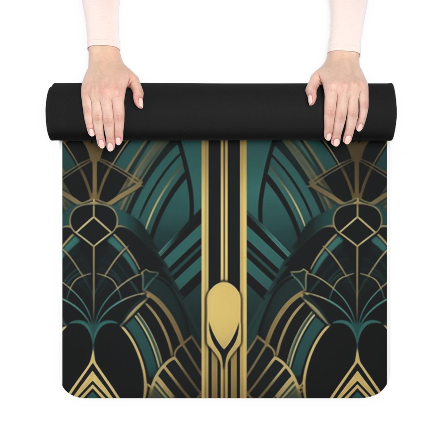 Art Deco Elegance Yoga Mat