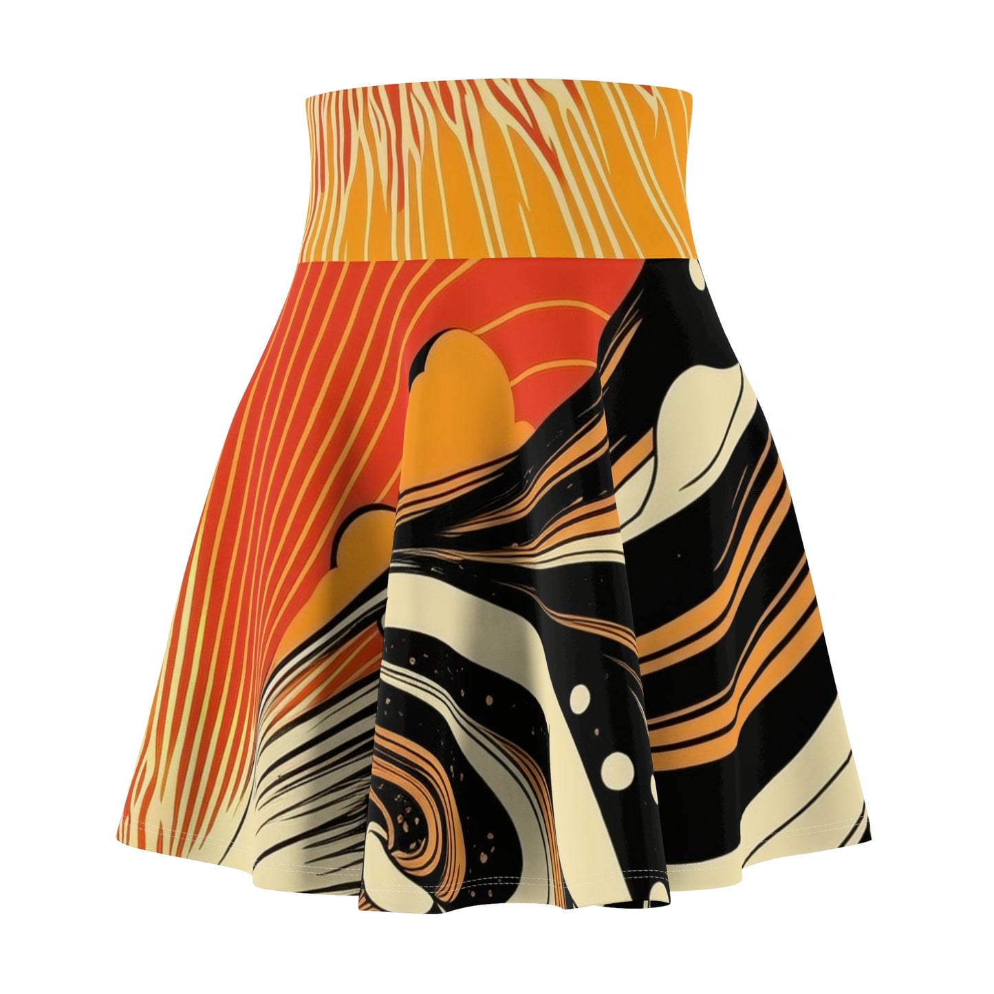 Sunset Swirl Hippie Skirts