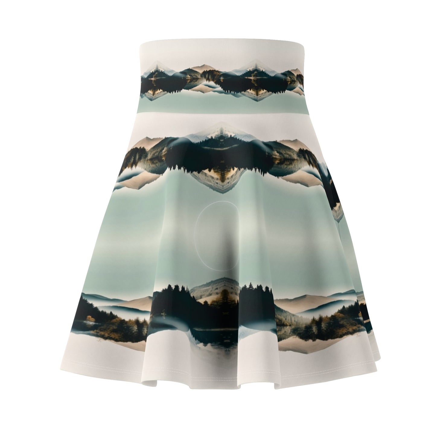 Mountain Reflection Golf Skirt