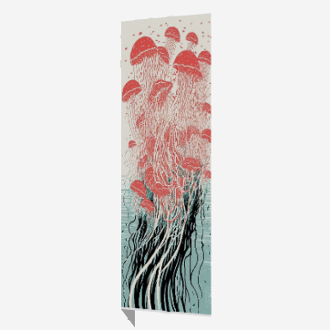 Jellyfish Rug 2.5' x 8'